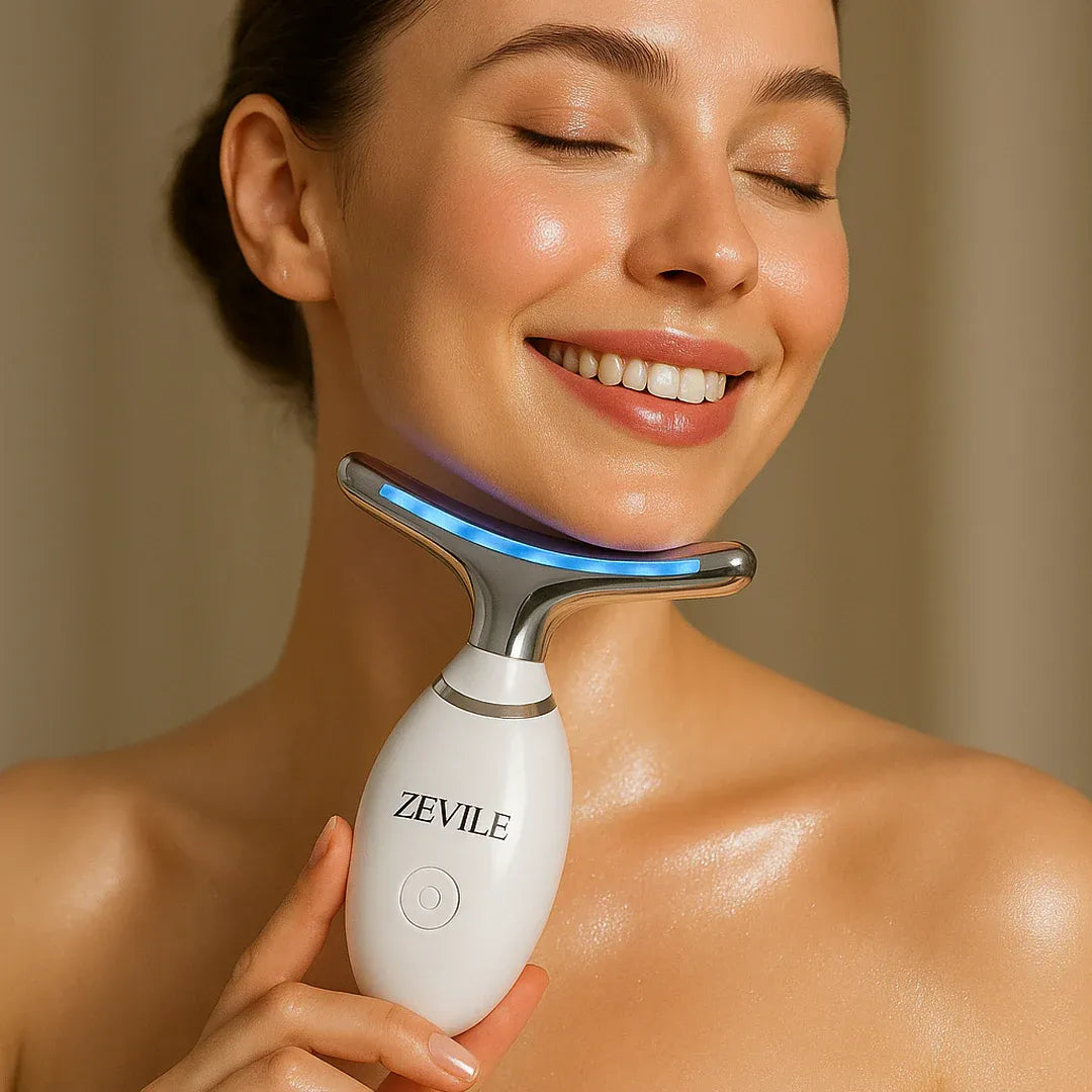 RenuevaTuPiel™ – Masajeador Facial Lifting con Tecnología EMS y Luces LED